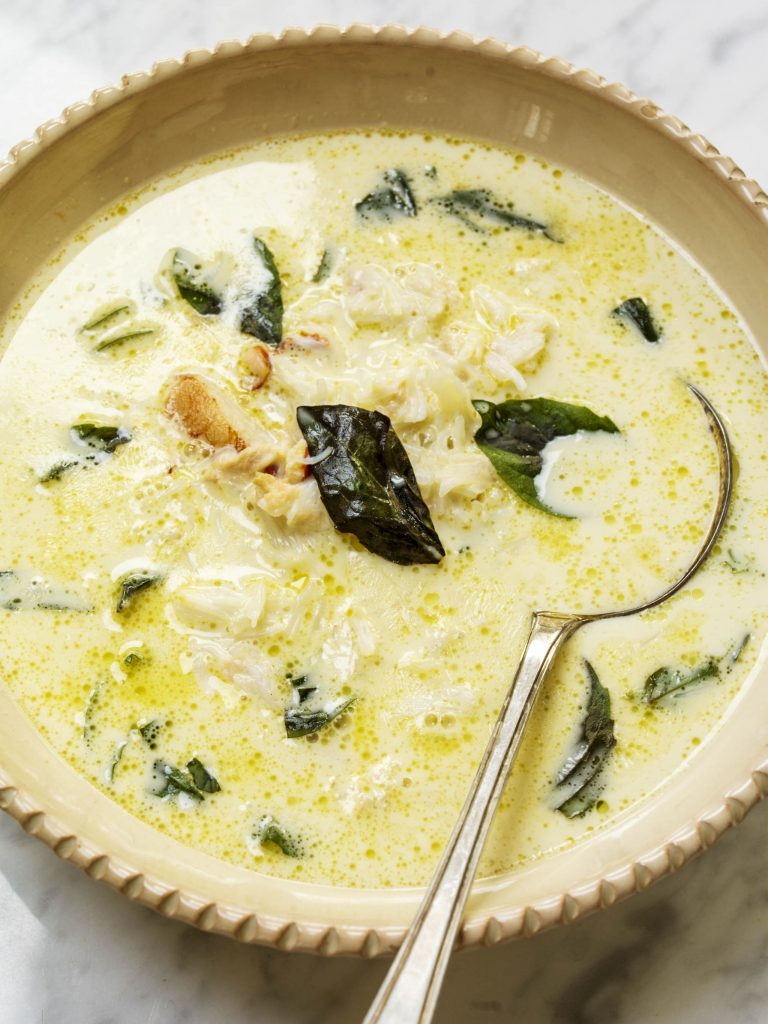 Crab & Lemongrass Soup - Tom Aikens