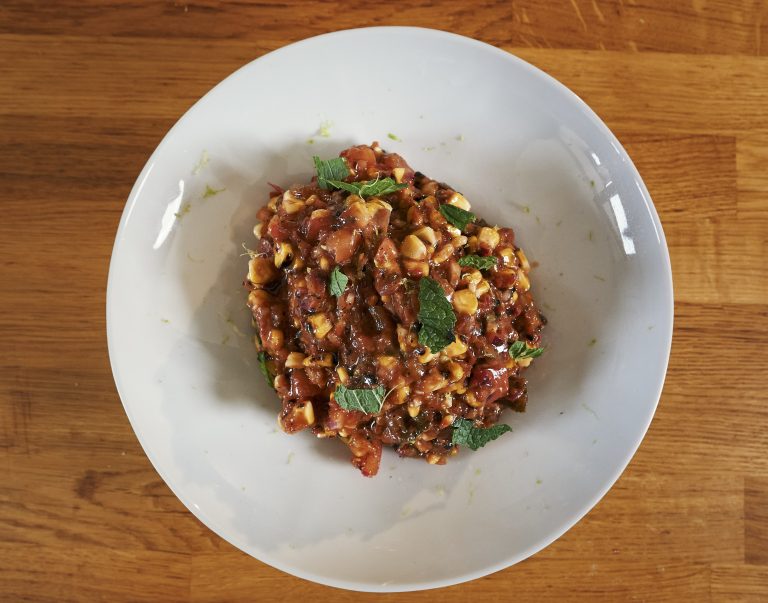 Sweetcorn Salsa with Red Onion, Jalapeño & Chili - Tom Aikens