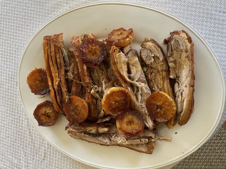 Dry-Roast Pork Belly with Roasted Apples - Tom Aikens