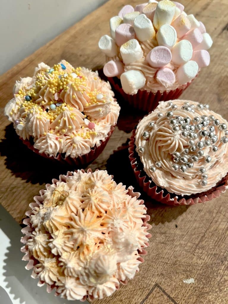 Cupcakes with vanilla buttercream - Tom Aikens