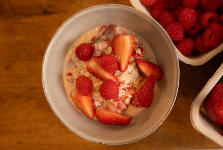 Bircher Muesli with Red Fruits - Tom Aikens